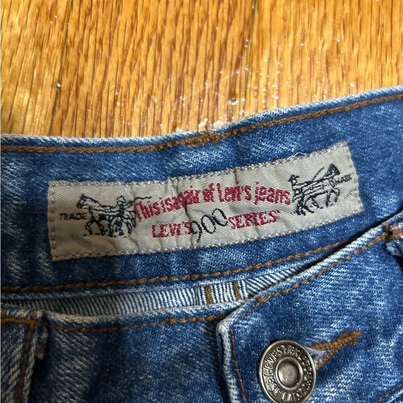 Vintage vtg Levi’s 900 Series SIZE 9 High Rise Slim Ankle Jeans Runs Small - Picture 5 of 10